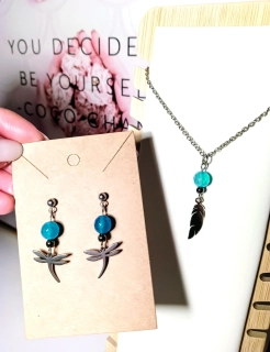 Sada z modrého Achátu 