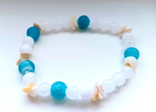 Náramek z mořské kolekce z mušlí