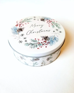 Vánoční plechová dóza II.